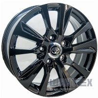Replica Toyota GT 202071 8.5x20 5x150 ET60 DIA110.1 Black